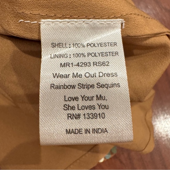 Show Me Your Mumu Rainbow Sequin Wear Me Out Dress size XL - Picture 5 of 6